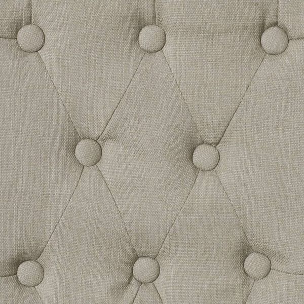 vidaXL Dining Chairs 4 pcs Camel Fabric