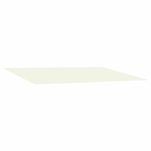 vidaXL Awning Replacement Fabric Cream 500 x 350 cm Polyester