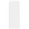 vidaXL Hanging Cabinet with Door White 80 x 31 x 80 cm Engineered Wood