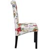 vidaXL Dining Chairs 4 pcs Multicolour Fabric