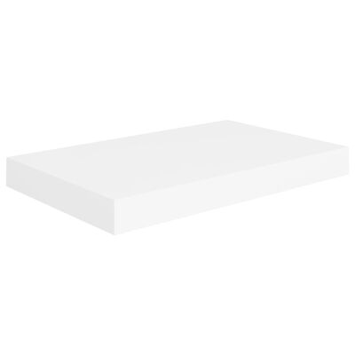 vidaXL Floating Wall Shelves 4 pcs White 40x23x3.8 cm MDF