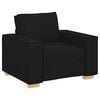 vidaXL Sofa Chair Black 100x78x84 cm Fabric
