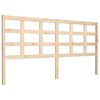 vidaXL Bed Headboard | Natural Wood | Solid Pine Wood | 185.5x100 cm
