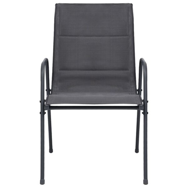 vidaXL 11 Piece Outdoor Dining Set Steel