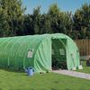 vidaXL Greenhouse with Steel Frame Green 60 m&sup2; 20x3x2 m