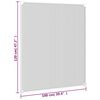vidaXL Magnetic Insect Screen for Windows White 100x120 cm