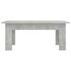 vidaXL Coffee Table Concrete Grey 100x60x42 cm Engineered Wood