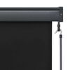 vidaXL Roller Blind Anthracite 180 x 250 cm Fabric and Aluminum