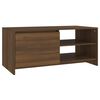 vidaXL Coffee Table Brown Oak 102x50x45 cm Engineered Wood