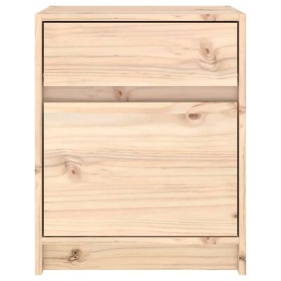 vidaXL Bedside Cabinets 2 pcs 40x31x50 cm Solid Pinewood