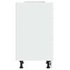 vidaXL Bottom Cabinet Lyon White 40x46x81.5 cm Engineered Wood