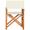 vidaXL Director's Chairs 2 pcs Solid Acacia Wood