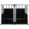 vidaXL Dog Cage with Double Door 94x88x69 cm