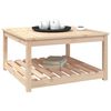 vidaXL Garden Table 82.5x82.5x45 cm Solid Wood Pine