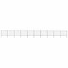 vidaXL Garden Fence | Steel | Sturdy | Rectangular | Modern