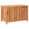 vidaXL Garden Storage Box 90x50x58 cm Solid Teak Wood