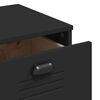 vidaXL Drawer Cabinet VIKEN Black Engineered Wood