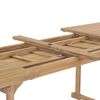 vidaXL Extending Garden Table 180-280x100x75 cm Solid Teak Wood