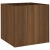 vidaXL Planter Box Brown Oak 40x40x40 cm Engineered Wood
