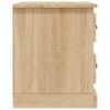 vidaXL Bedside Cabinets 2 pcs Sonoma Oak 39x39x47.5 cm Engineered Wood