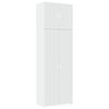 vidaXL Highboard White 80x42.5x249 cm Engineered Wood