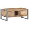 vidaXL Coffee Table 95x50x40 cm Rough Mango Wood