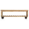 vidaXL TV Cabinet 130x30x42 cm Rough Mango Wood