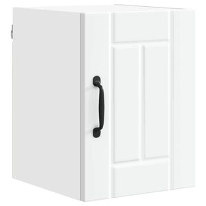 vidaXL Wall Cabinet LUCCA White 30 x 31 x 40 cm Engineered Wood