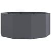vidaXL Planter Anthracite 120 x 120 x 50 cm Steel