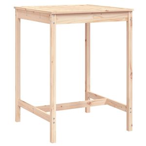 vidaXL Garden Table 82,5x82,5x110 cm Solid Wood Pine