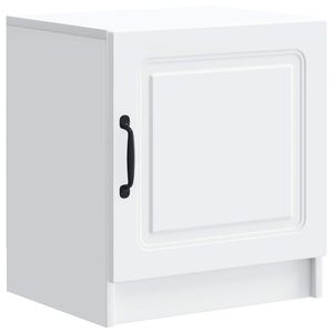vidaXL Bedside Cabinet White 43 x 34.5 x 47 cm Engineered Wood