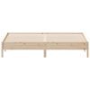 vidaXL Bed Frame without Mattress 180x200 cm Super King Solid Wood Pine