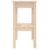 vidaXL Console Table 80x40x75 cm Solid Wood Pine