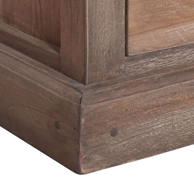 vidaXL Sideboard 90x30x58 cm Solid Teak Wood