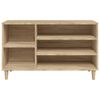 vidaXL Shoe Cabinet Sonoma Oak 102x36x60 cm Engineered Wood