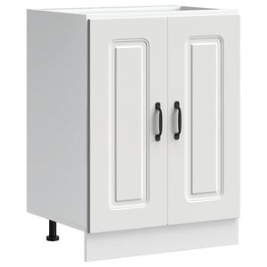 vidaXL Sink Base Cabinet "Kalmar" White 60x46x81,5 cm Engineered Wood