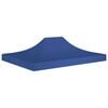 vidaXL Party Tent Roof 4.5x3 m Blue 270 g/m&sup2;
