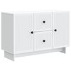 vidaXL Sideboard White 89 x 34.5 x 60 cm Engineered Wood