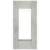 vidaXL Hallway Cabinets 2 pcs Concrete Grey Engineered Wood