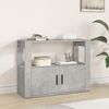 vidaXL Sideboard Concrete Grey 80x30x60 cm Engineered Wood