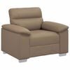 vidaXL Sofa Chair&nbsp;Cappuccino 100x81x84 cm Faux Leather