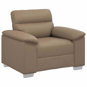 vidaXL Sofa Chair&nbsp;Cappuccino 100x81x84 cm Faux Leather