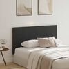 vidaXL Headboard Black Oak 160 x 1.5 x 80 cm Engineered Wood