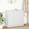 vidaXL Sideboard White 85x34x76 cm Engineered Wood