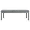 vidaXL Coffee Table 100x50x33 cm Grey Solid Acacia Wood