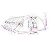 vidaXL Greenhouse with Steel Frame Green 50 m² 10x5x2.3 m