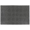 vidaXL Doormat | Black | 100% rubber | 80 x 120 cm | Non-slip | Doormat
