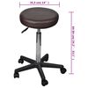 vidaXL Office Stool brown