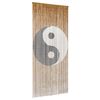 vidaXL Insect Door Curtain Multicolor 200 x 90 cm Bamboo
