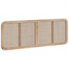 vidaXL Headboard with Headboard Natural 160 x 55 x 3 cm Rattan